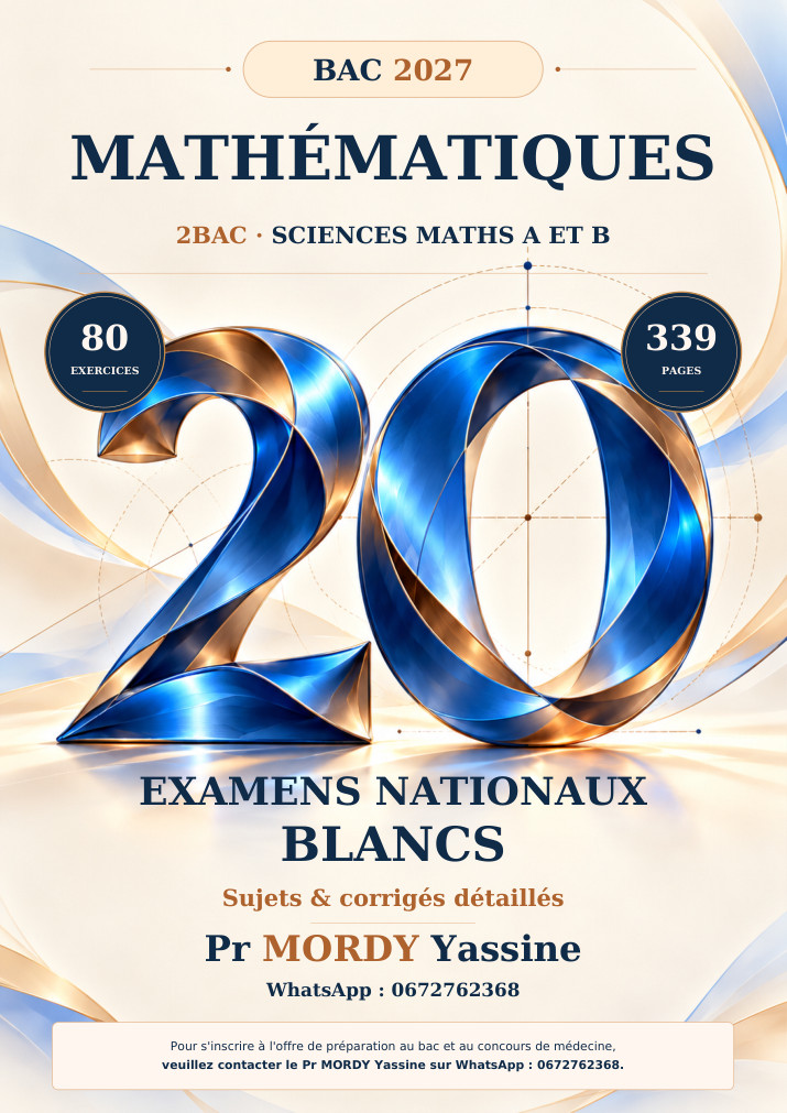 Couverture du livre Mathématiques · Objectif National 2027